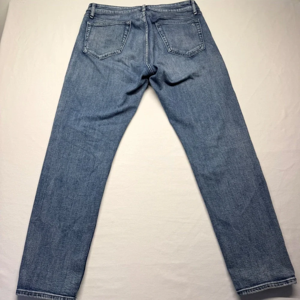 Rag & Bone Fit 3 Athletic Jeans 32x30 Gavin Light Wash Stretch Mens Denim